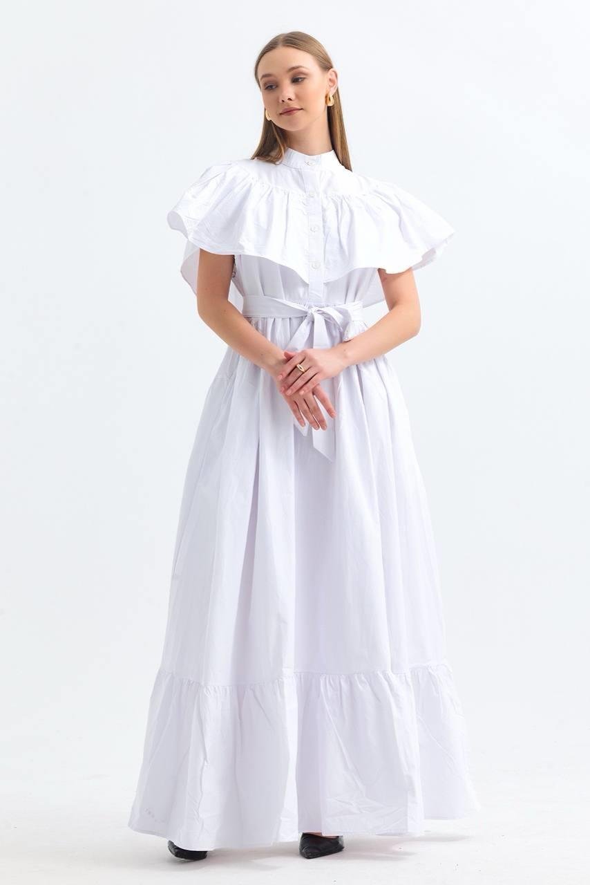 firfirli kollu WHITE