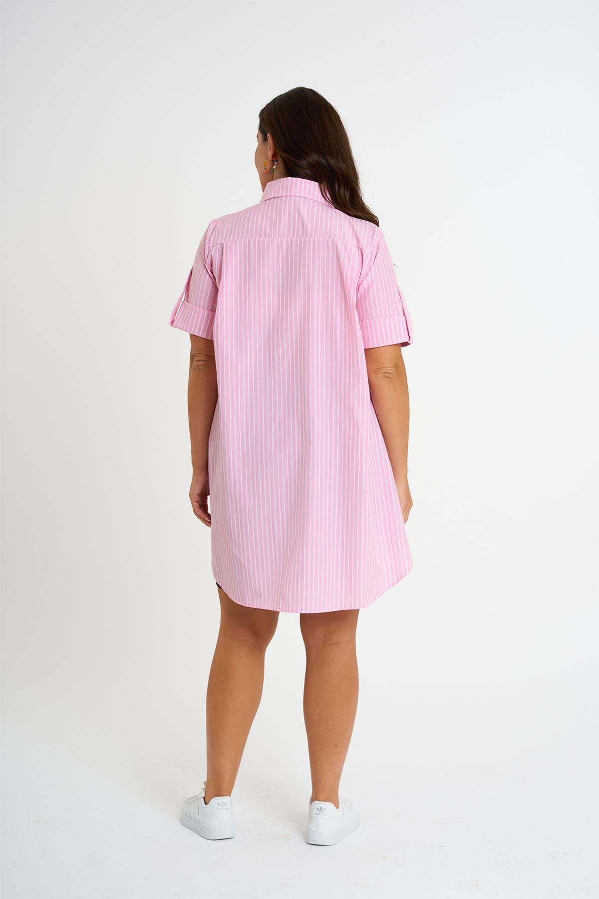ÇİZGİLİ GÖMLEK cizgili Pink