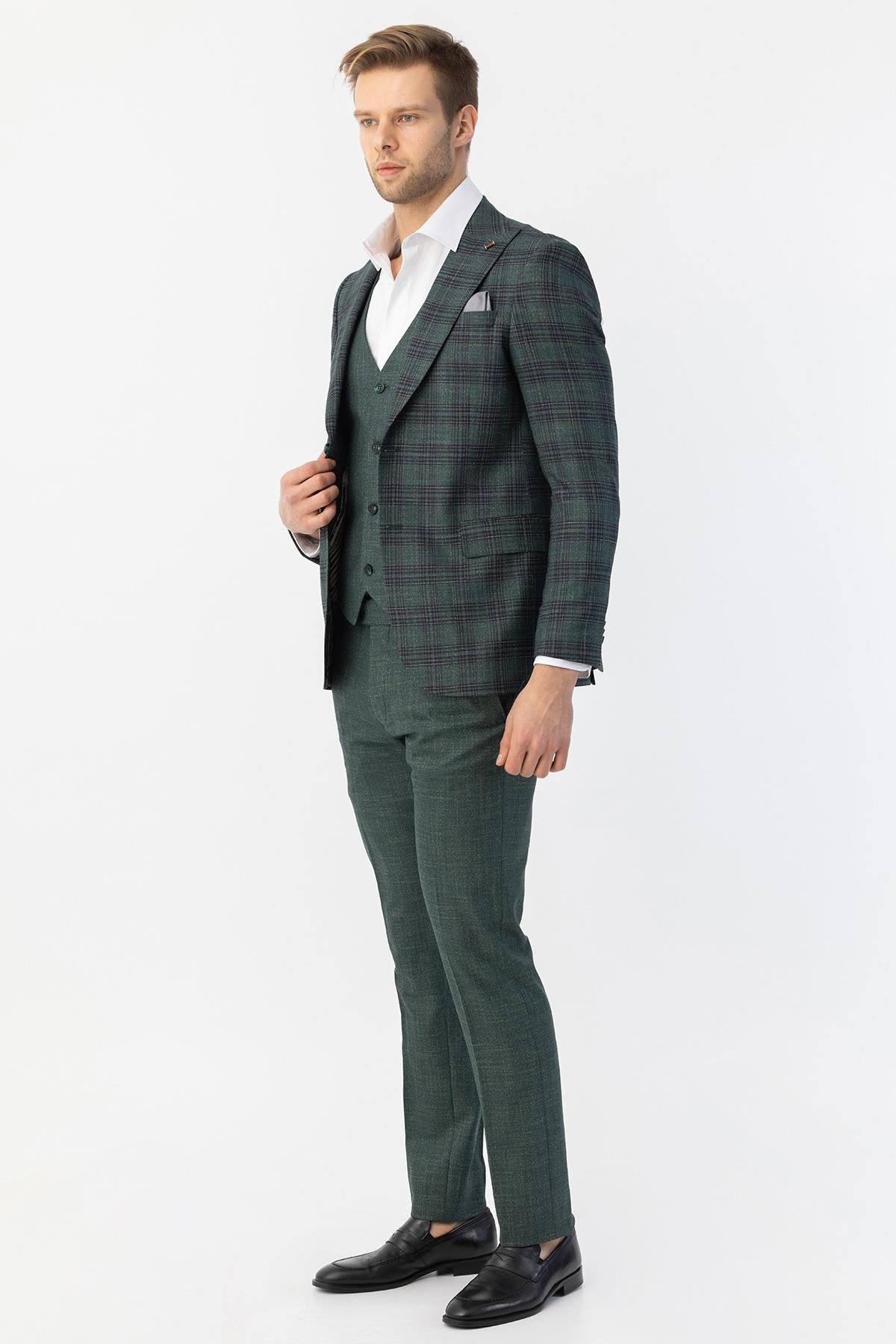 Yeşil   Takım Elbise