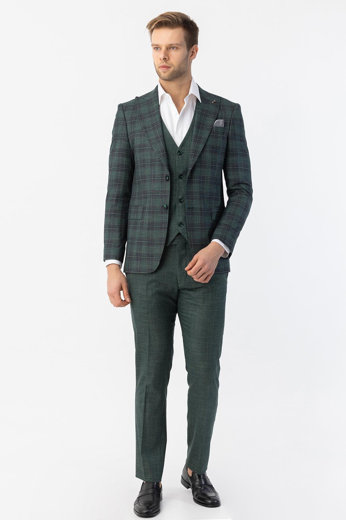 Yeşil   Takım Elbise