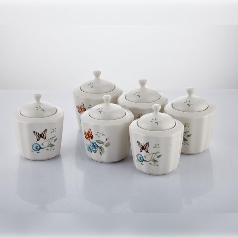 Joy Carmen Butterfly 6 Parça Baharat Takımı - Güzel Home - Saklama