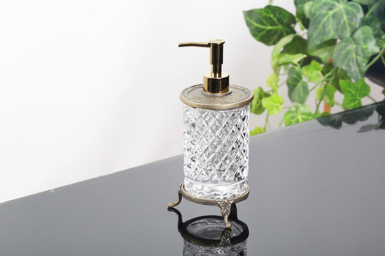 Koşar Antik Gold 4 Parça Banyo Seti - Güzel Home - Banyo Aksesuarları
