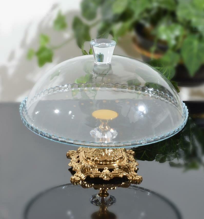 Koşar Gold Döküm Ayaklı Fanus