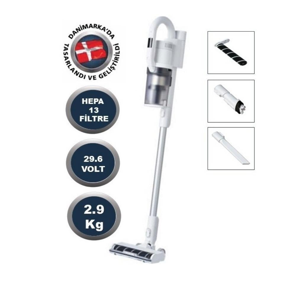 Nilfisk S1 Home Eu Dikey Şarjlı Süpürge  - Güzel Home - Dik Süpürge
