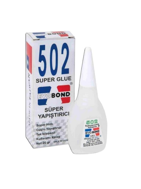 EVOBOND 502 SUPER GLUE SÜPER HIZLI YAPIŞTIRICI