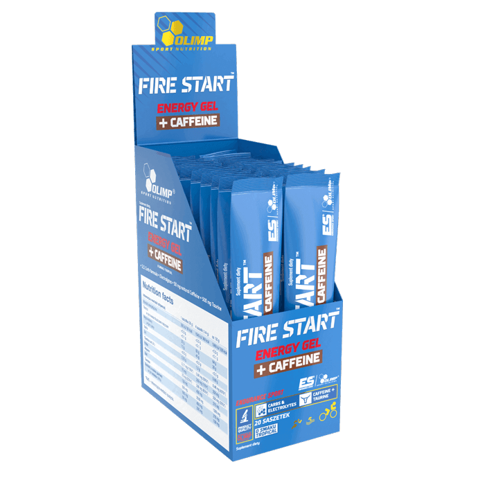 Fire Start Energy Gel + Caffein 36 g 20'li kutu