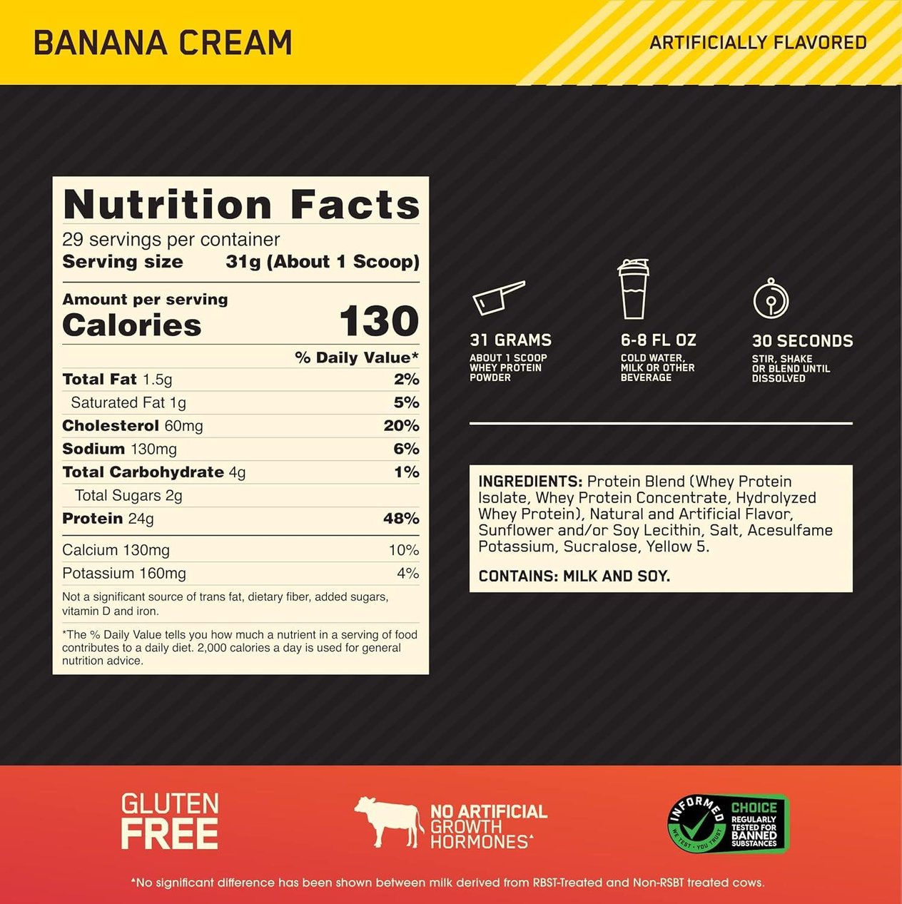 Gold Standard 100% Whey 907 g