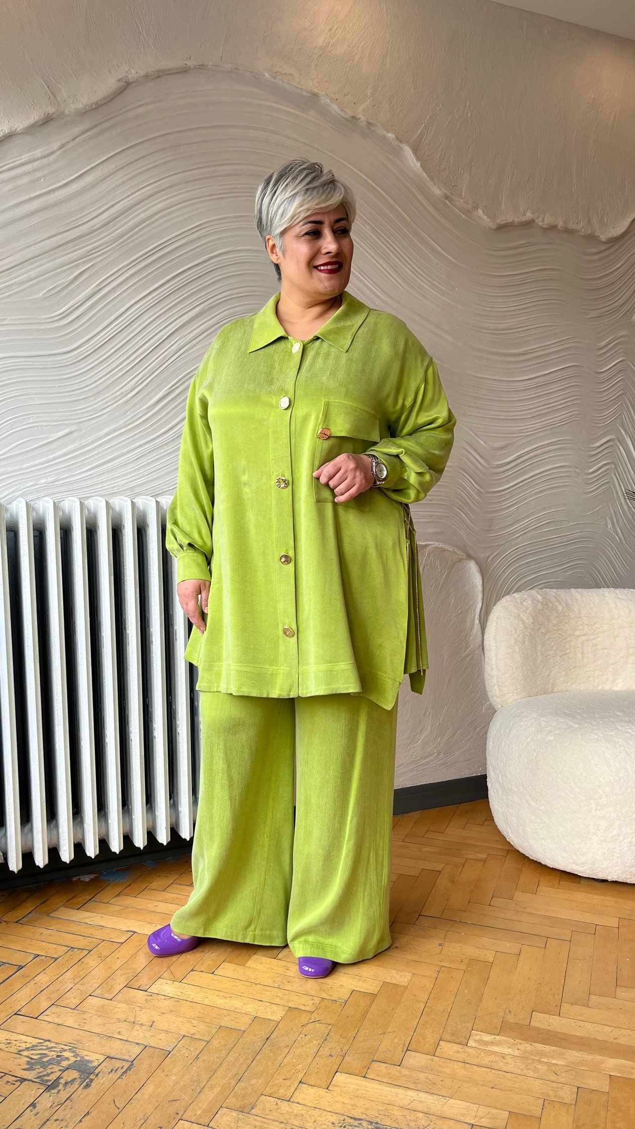 Selma Büyük Beden Cupra Takım