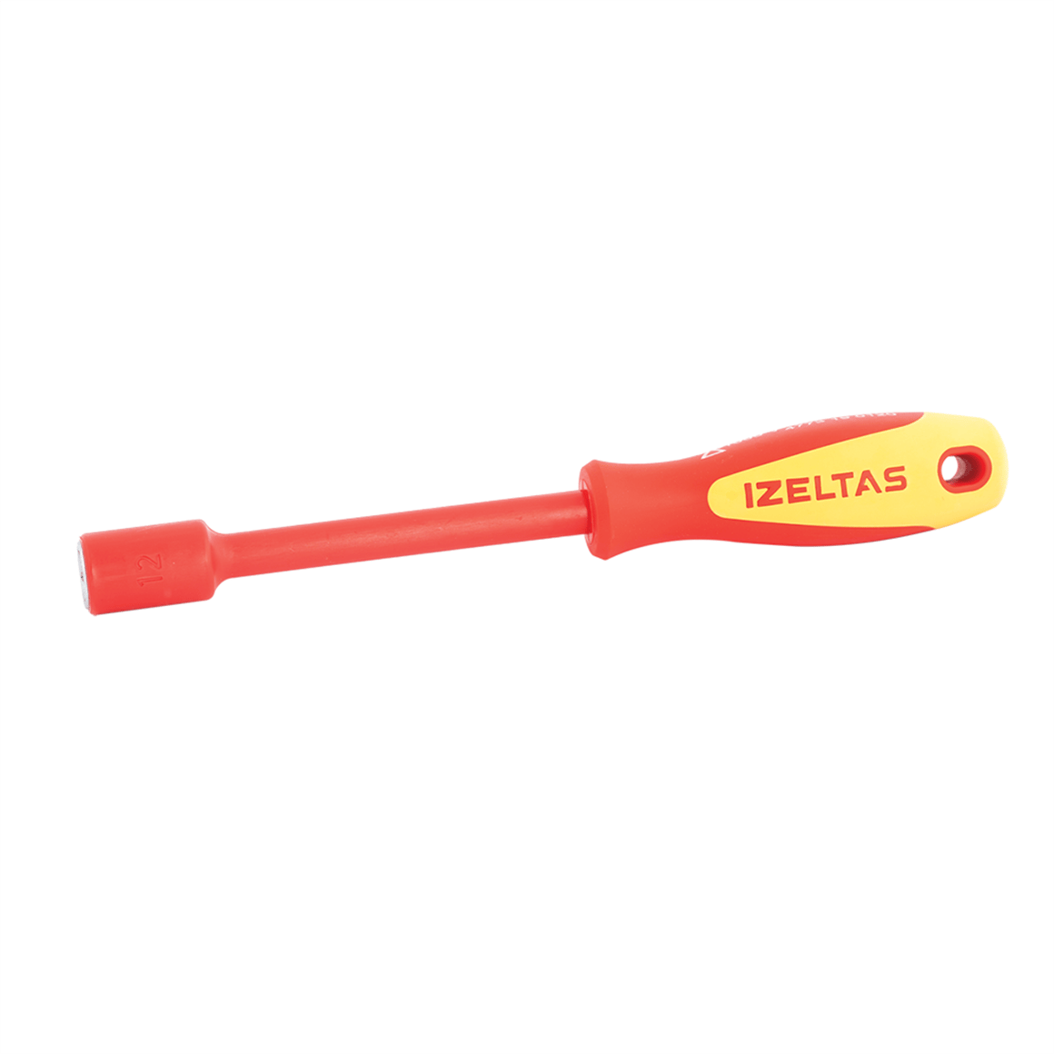İZELTAŞ 1000V SÜNGÜSÜ İZOLELİ LOKMA UÇLU TORNAVİDA 8MM