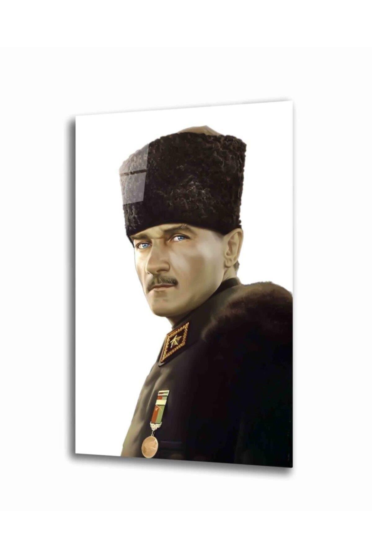 Atatürk 4 mm Dayanıklı Temperli Cam Tablo