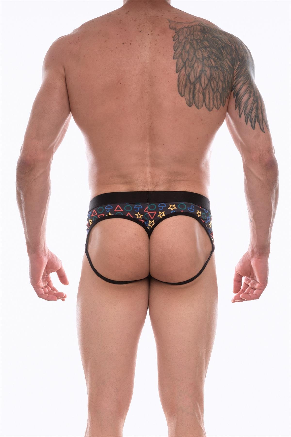 Beruflic Erkek Desenli Jockstrap Çamaşır