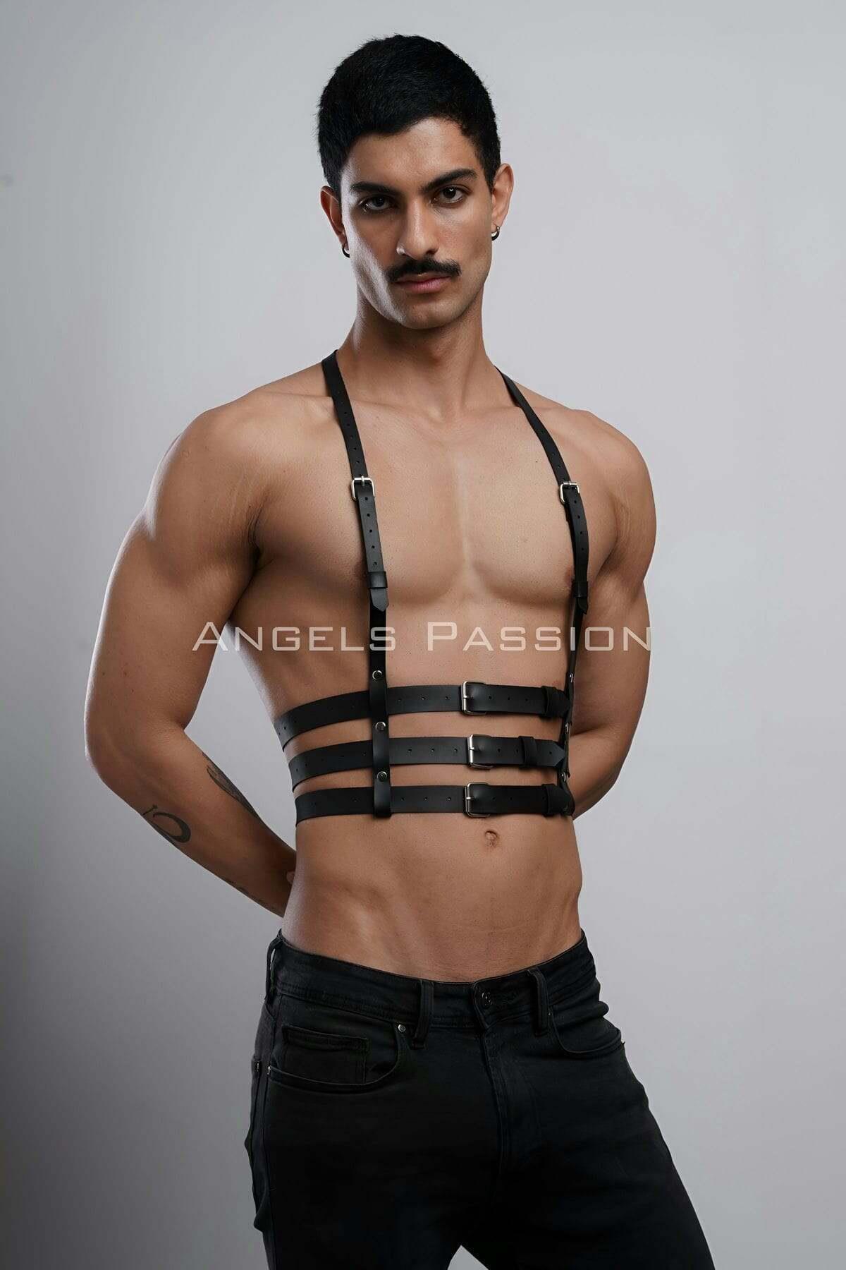 Erkek Clubwear, Deri Party Giyim, Techno Clubwear - Brfm17