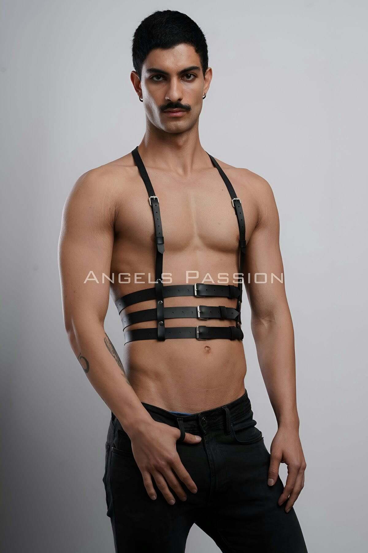 Erkek Clubwear, Deri Party Giyim, Techno Clubwear - Brfm17