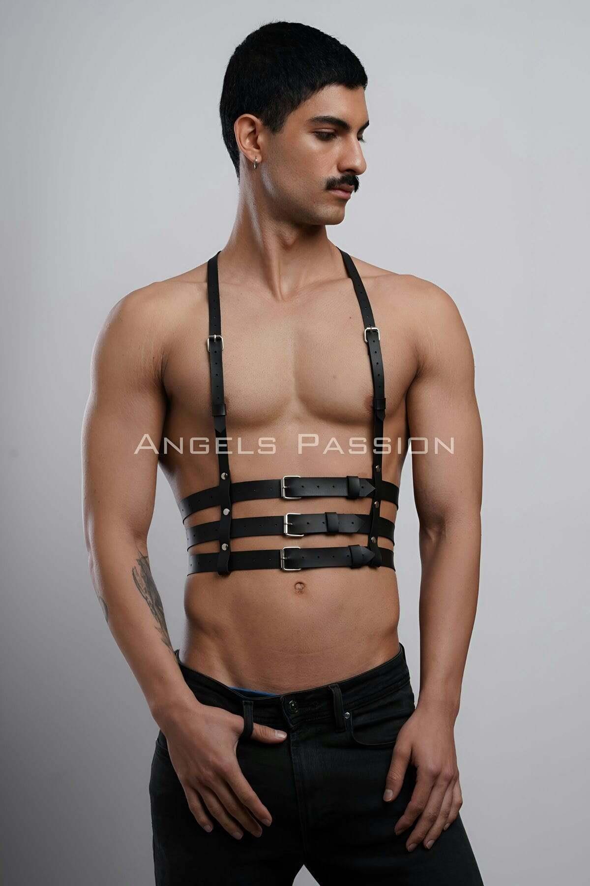 Erkek Clubwear, Deri Party Giyim, Techno Clubwear - Brfm17