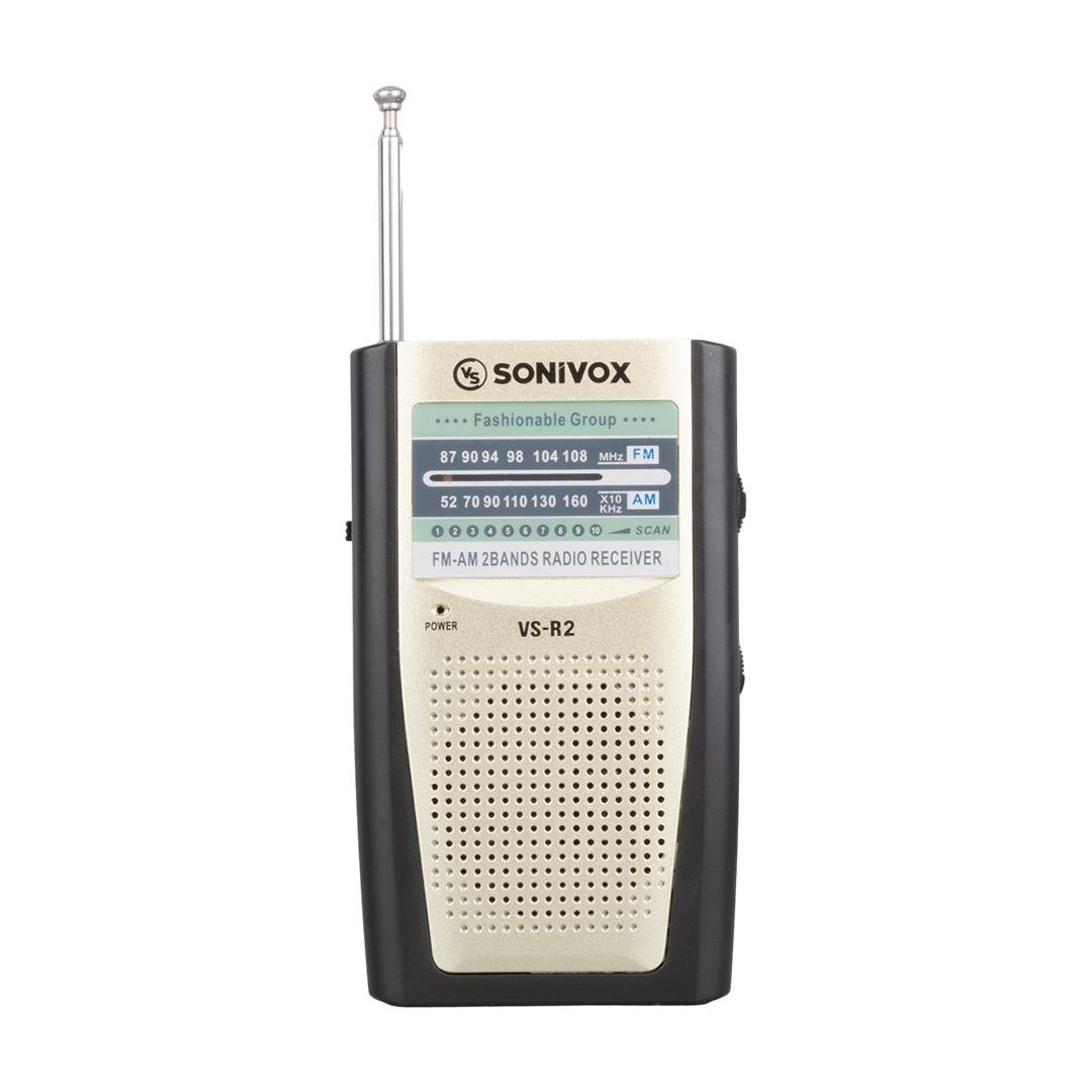 Krem Renk Analog Radyo Vs-r2 (4172)