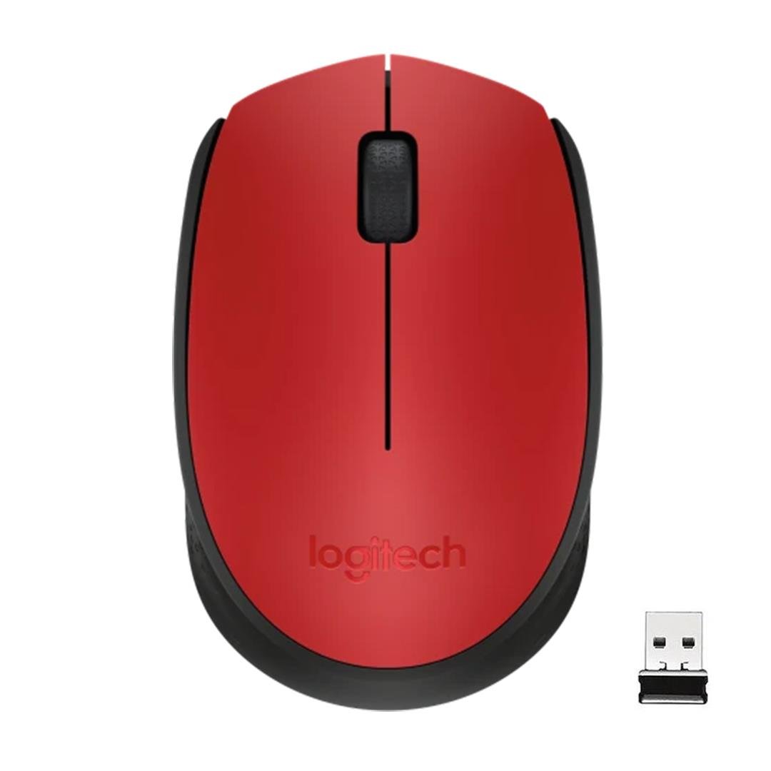 Logıtech M171 Usb Kırmızı Kablosuz Mouse (4172)