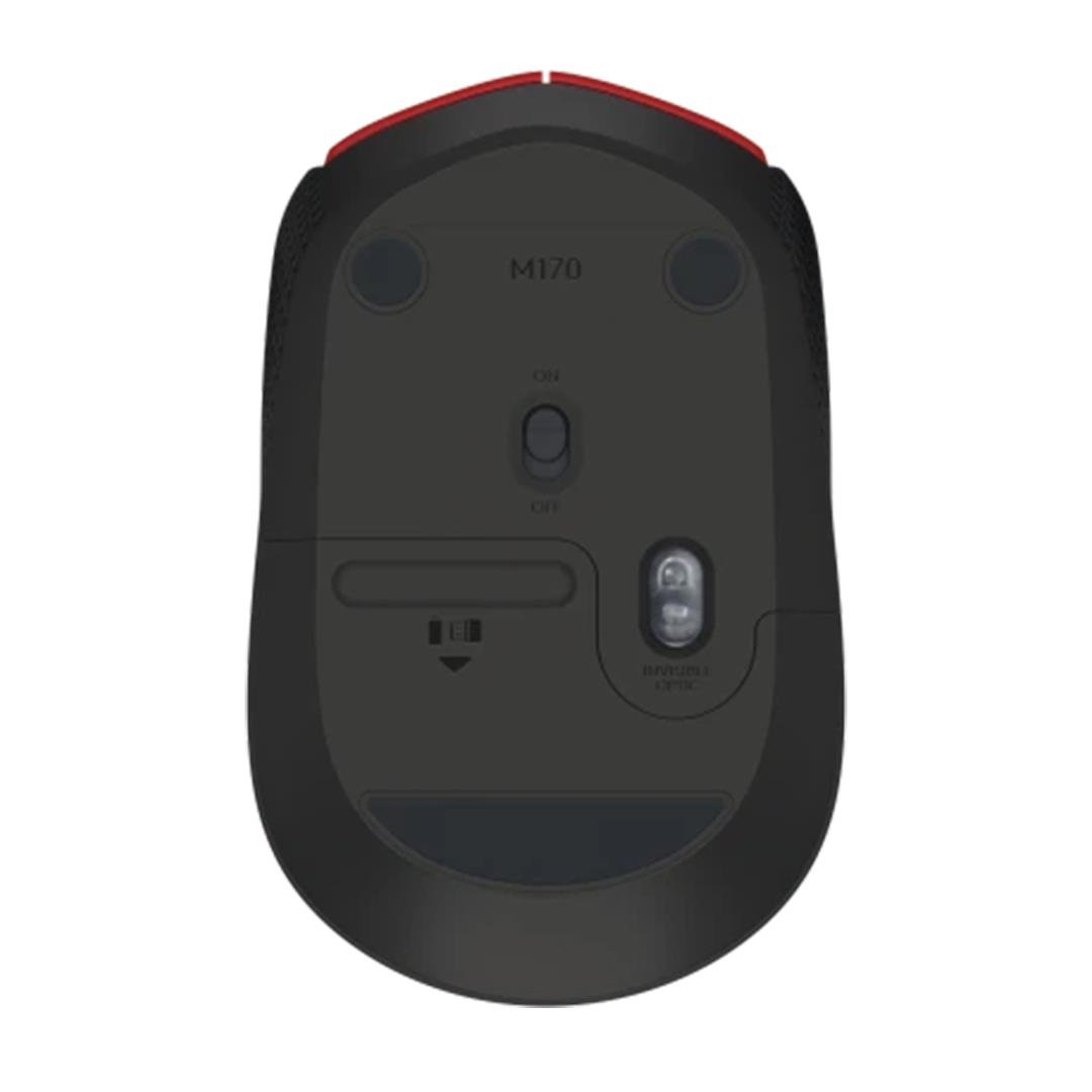 Logıtech M171 Usb Kırmızı Kablosuz Mouse (4172)