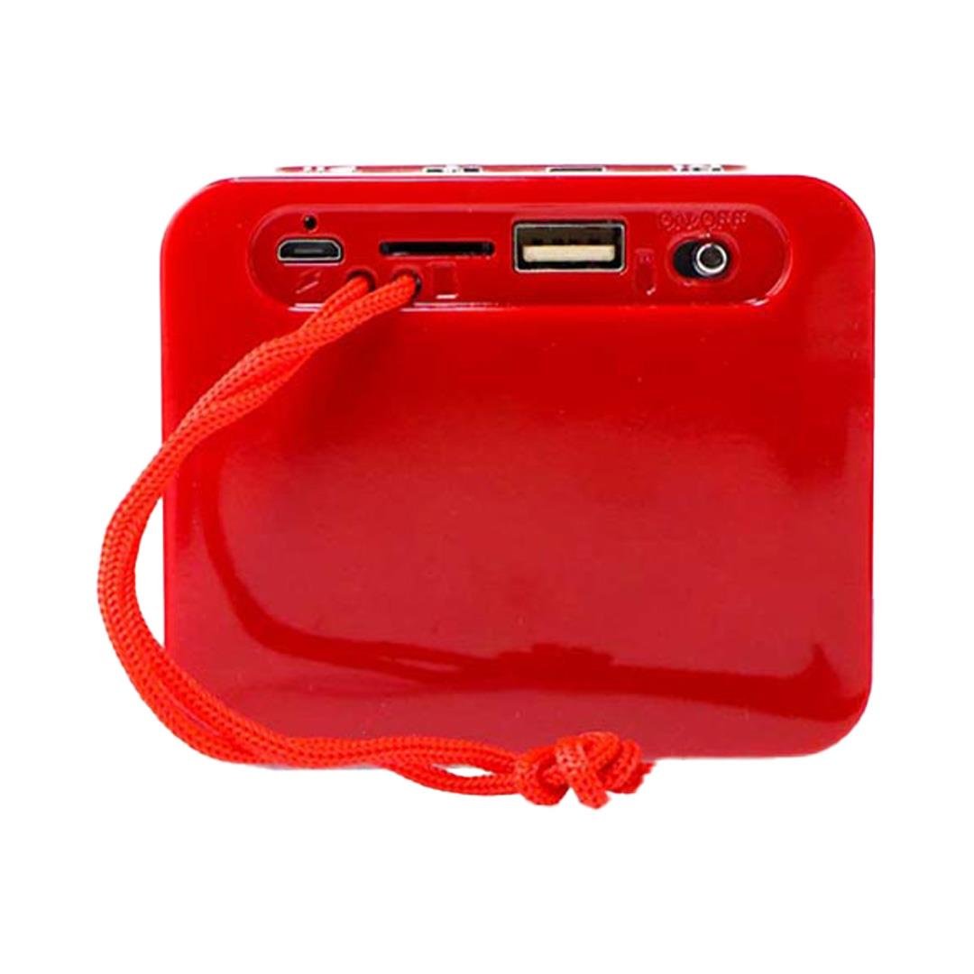 Usb/sd/fm/bluetooth Destekli Taşınabilir Wıreless Hoparlör-166 (4172)