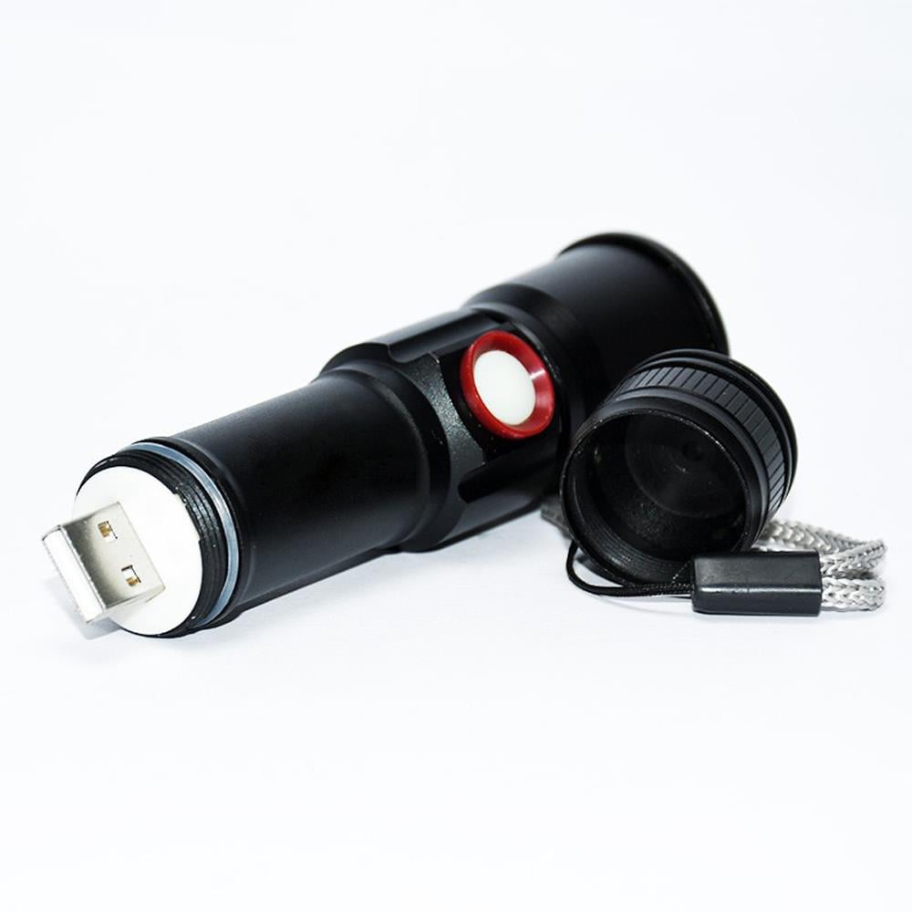 Xml-2 Led 1.000 Lümen  Usb Şarjlı El Feneri Watton Wt-611