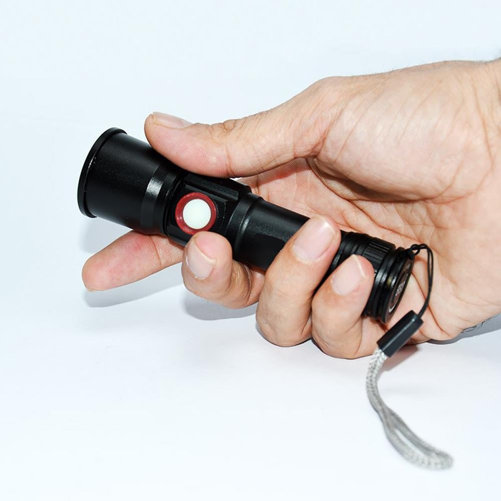 Xml-2 Led 1.000 Lümen  Usb Şarjlı El Feneri Watton Wt-611