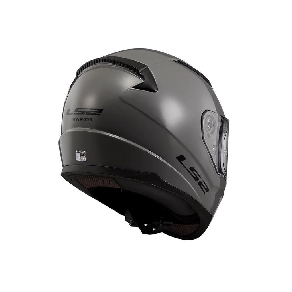 LS2 RAPID 2 SOLID NARDO GREY KASK