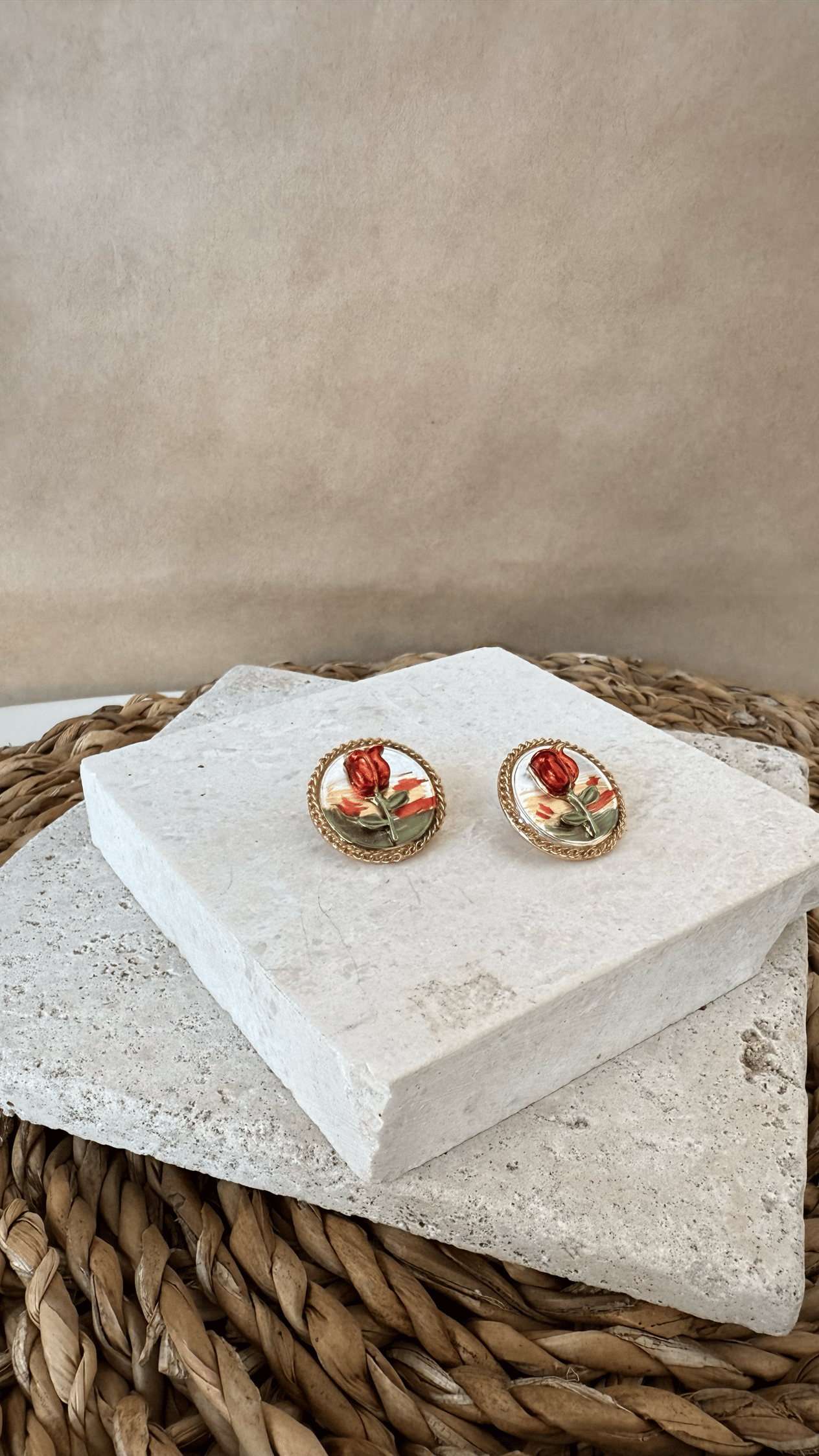 İthal Gold Küpe
