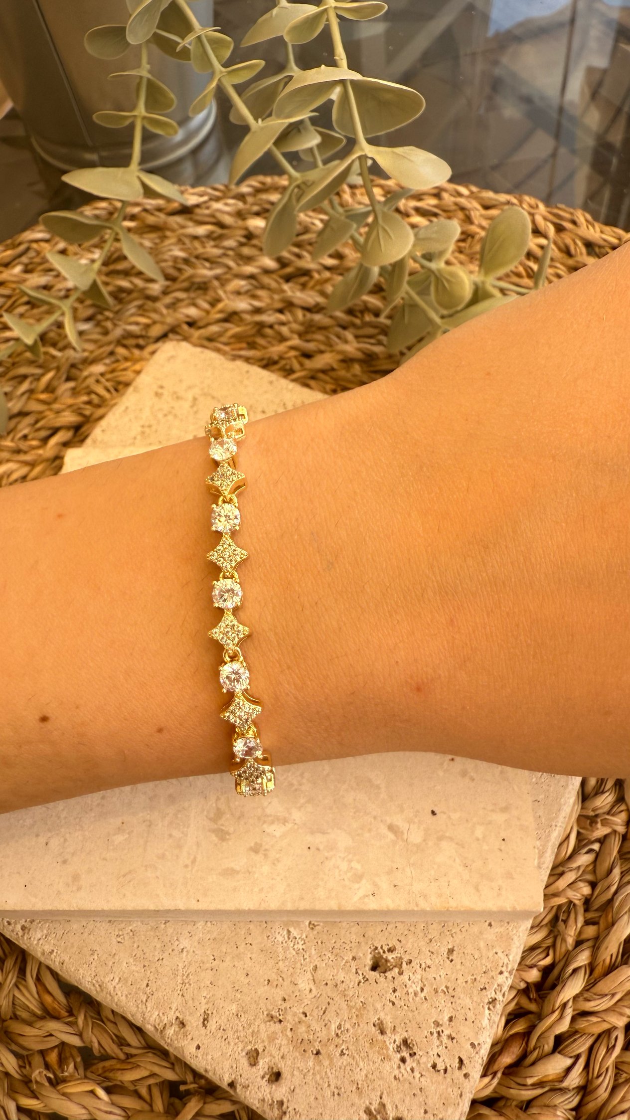 Xuping Gold Renk 14k Bileklik