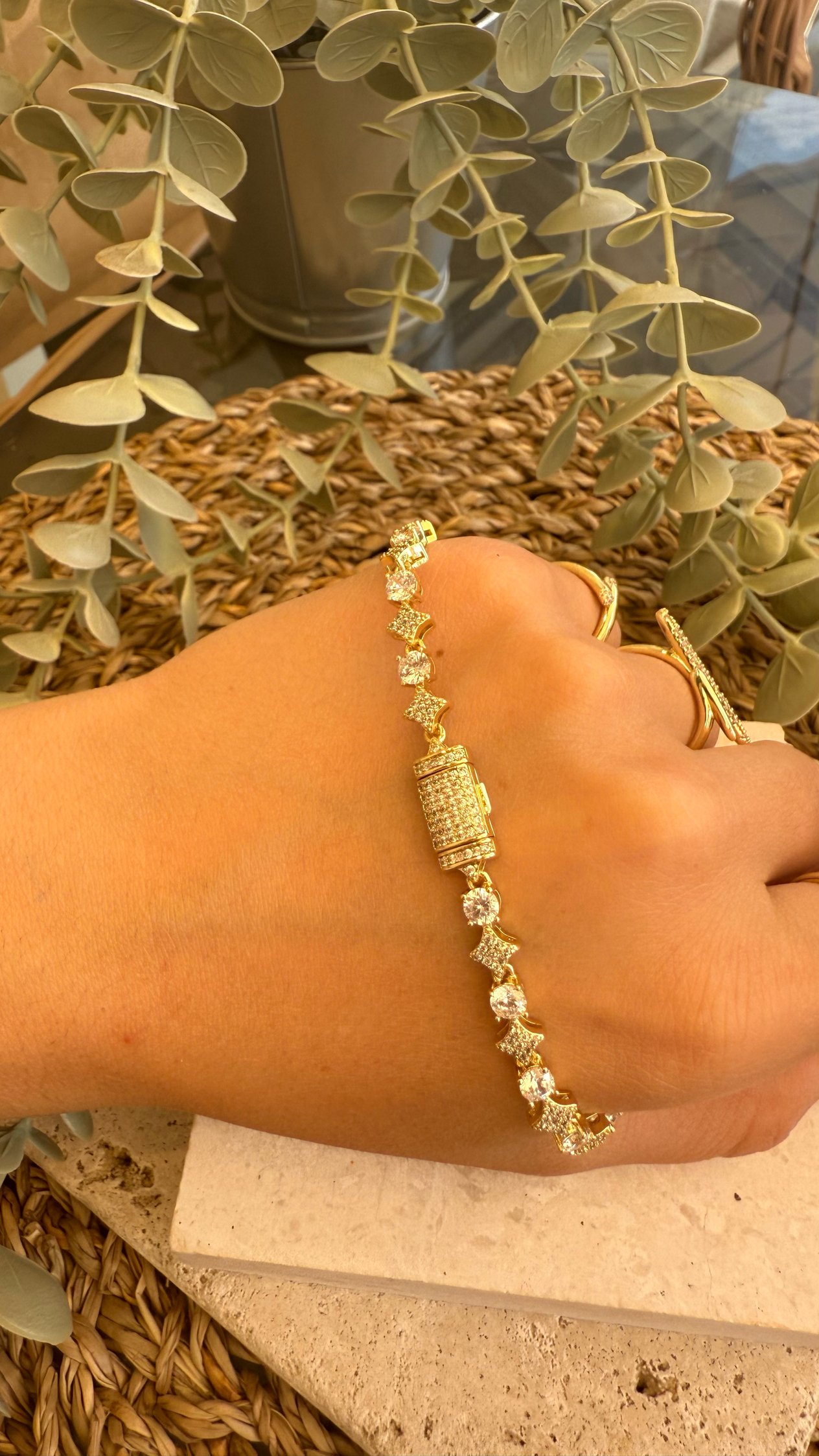 Xuping Gold Renk 14k Bileklik