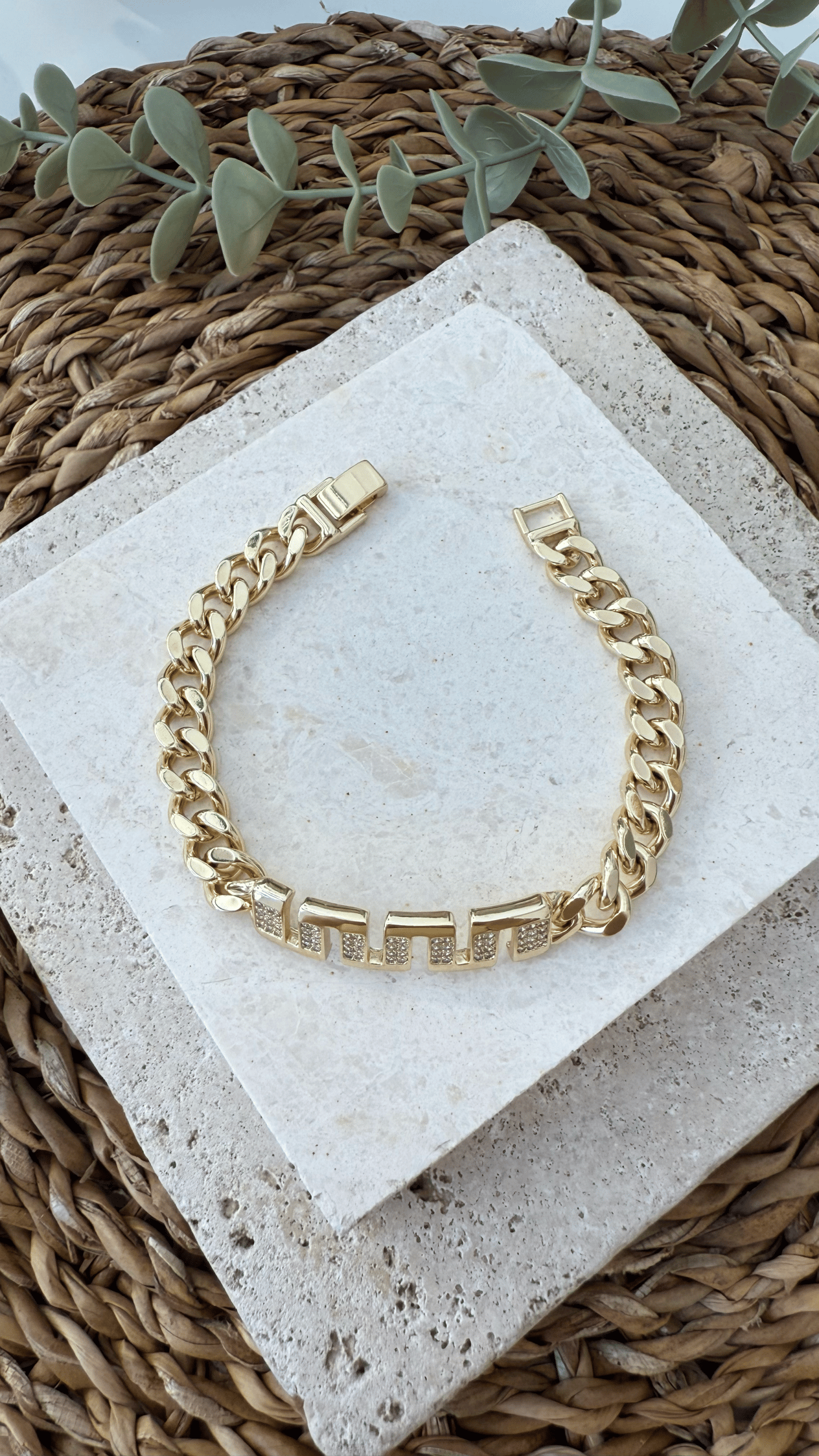 Xuping Gold Renk 14k Bileklik