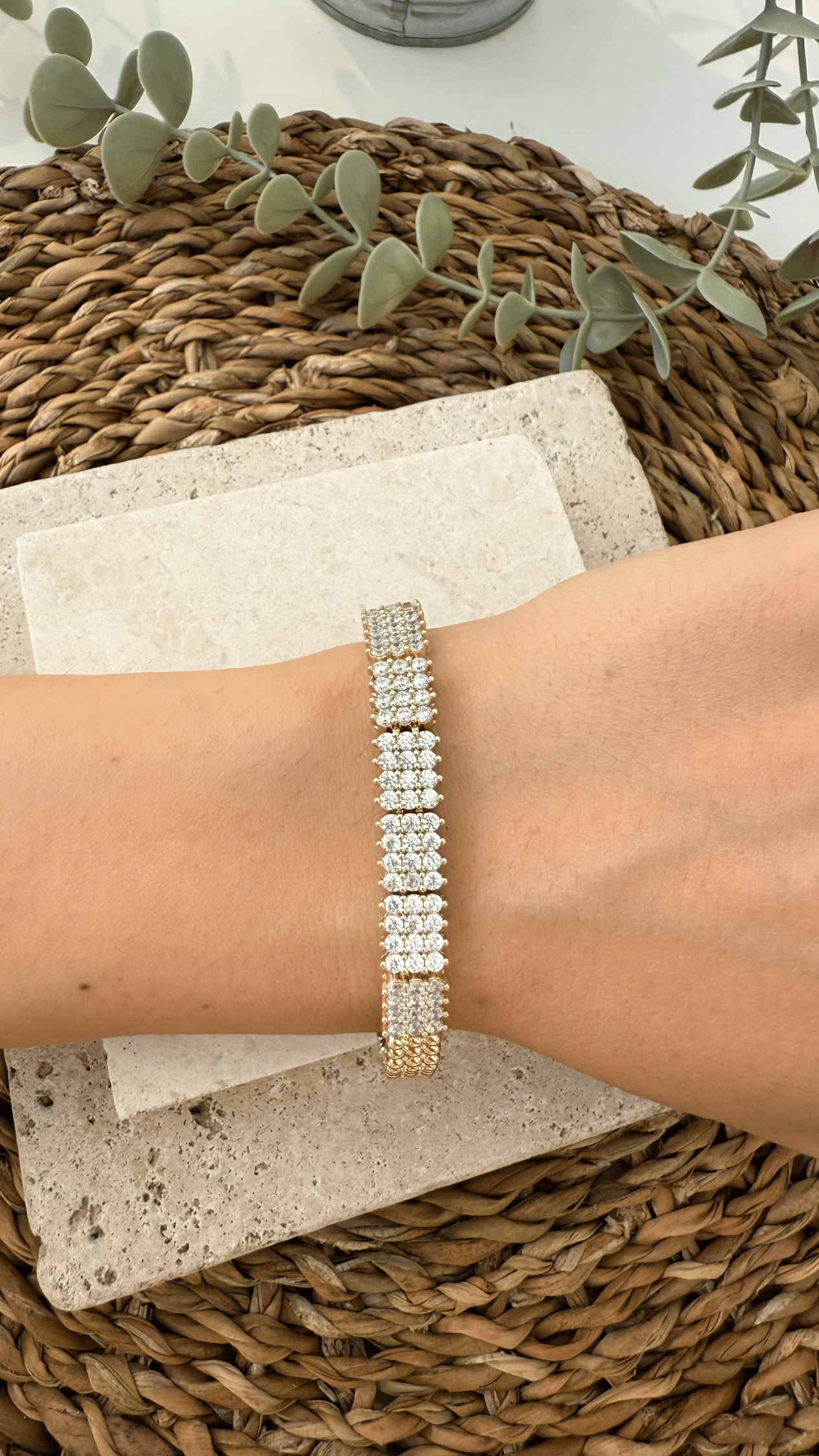 Xuping Gold Renk 14k Bileklik