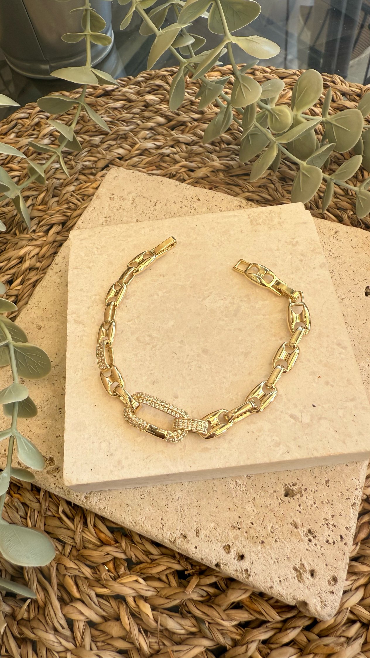 Xuping Gold Renk 14k Bileklik