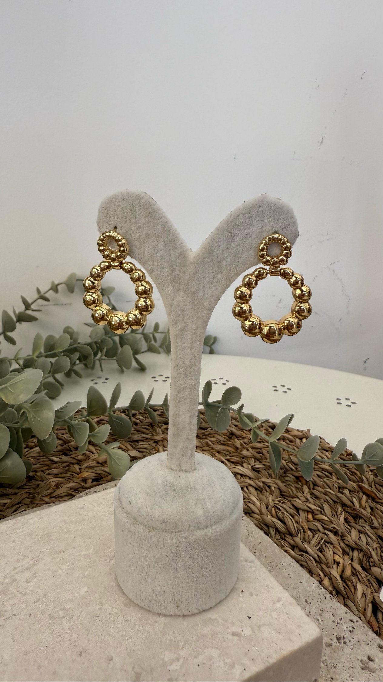 Xuping Gold Renk 14k Küpe