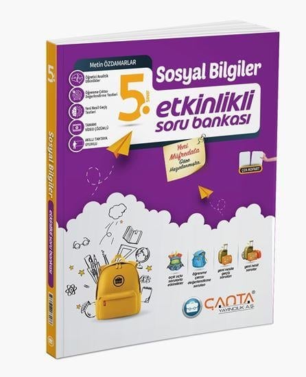 5.Sınıf Sosyal Bilgiler Etkinlikli Kazanım Soru Bankası