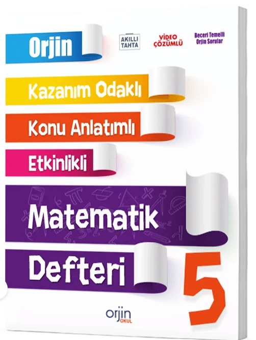 5. Sınıf Matematik Akıllı Defter