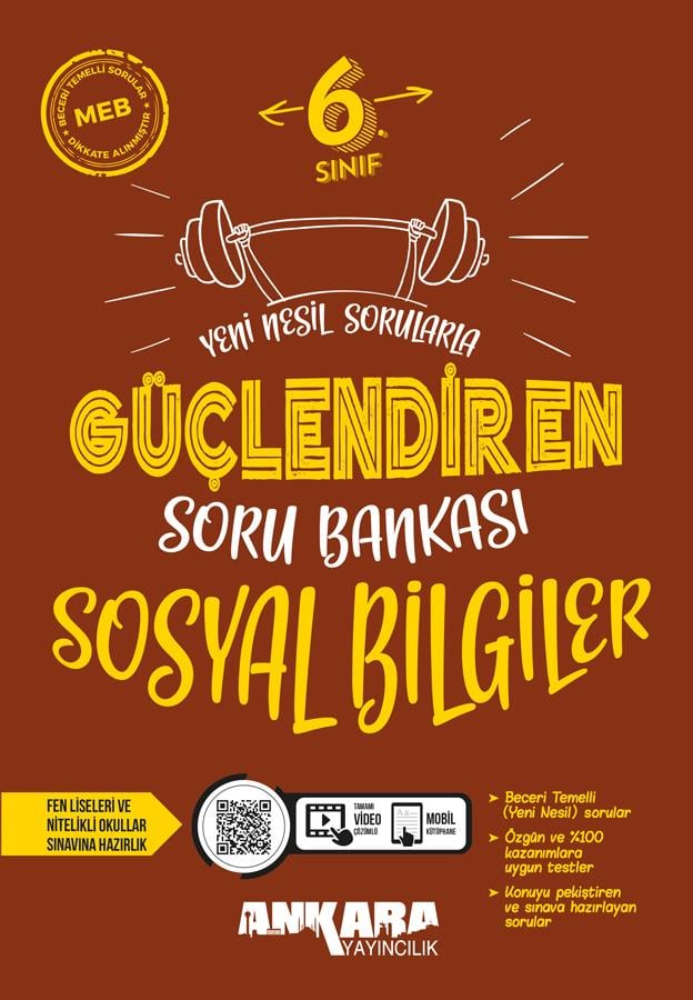 6. Sınıf Sosyal Bilgiler Güçlendiren Soru Bankası