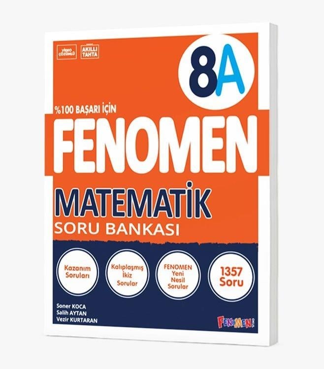 8. Sınıf LGS Matematik A Fenomen Soru Bankası