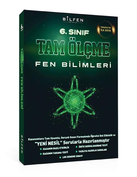 Bilfen Yayıncılık 6. Sınıf Fen Bilimleri Tam Ölçme Yeni