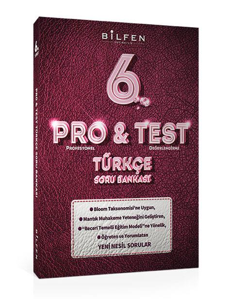 Bilfen Yayınları 6. Sınıf Türkçe ProTest Soru Bankası Bilfen 