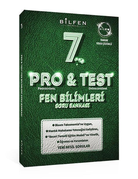 Bilfen Yayınları 7. Sınıf Fen Bilimleri ProTest Soru Bankası Bilfen 