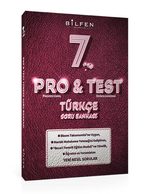 Bilfen Yayınları 7. Sınıf Türkçe ProTest Soru Bankası Bilfen 