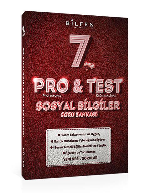 Bilfen Yayınları 7. Sınıf Sosyal Bilgiler ProTest Soru Bankası Bilfen 