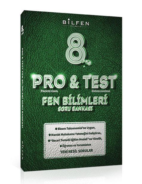 Bilfen Yayınları 8. Sınıf LGS Fen Bilimleri ProTest Soru Bankası Bilfen 