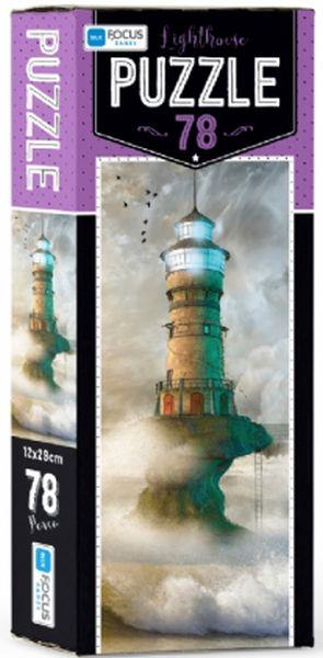 Blue Focus Lighthouse - Puzzle 78 Parça