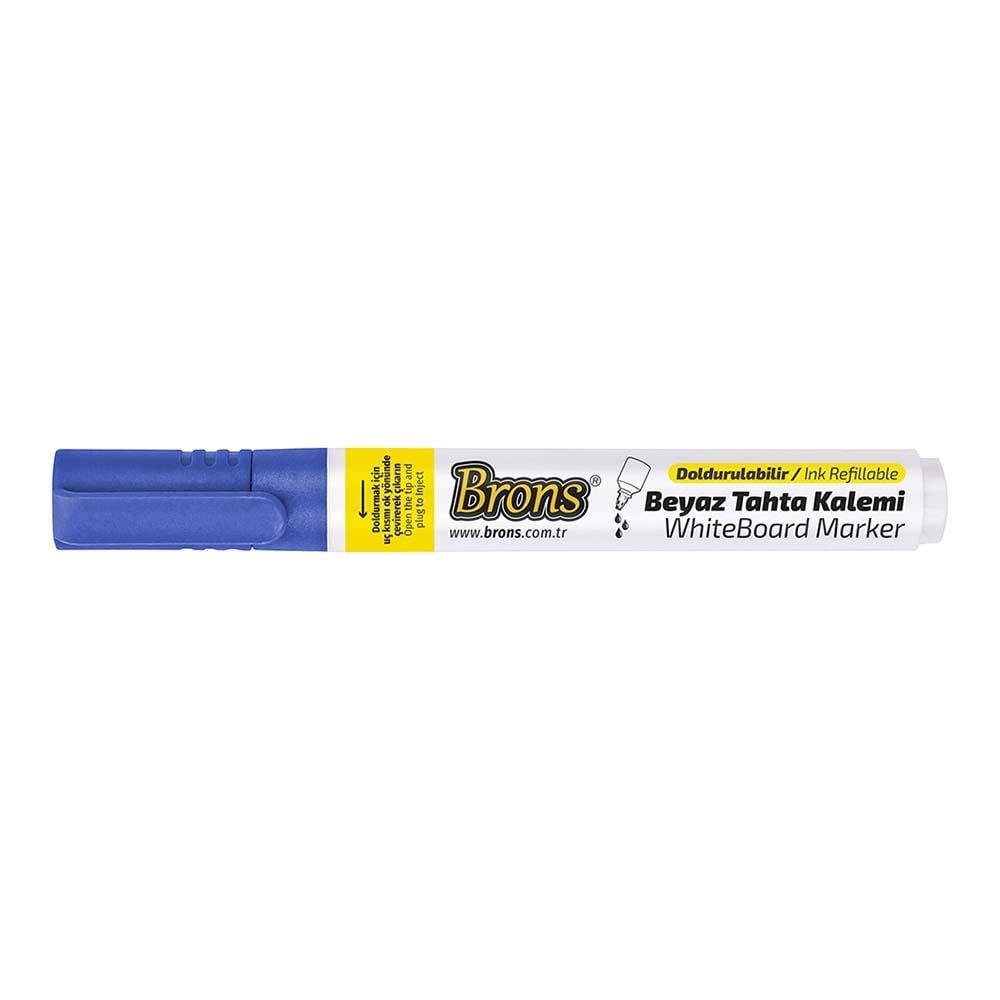 BRONS BR-957 TAHTA KALEMİ YERLİ MAVİ