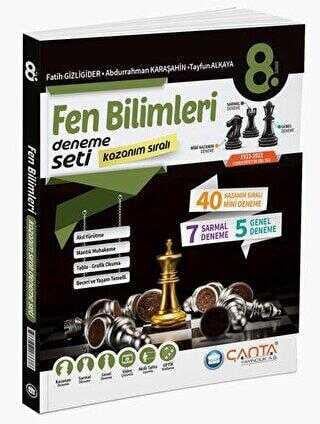 Çanta Yayınları8. Sınıf Fen Bilimleri Kazanım Sıralı Deneme Seti