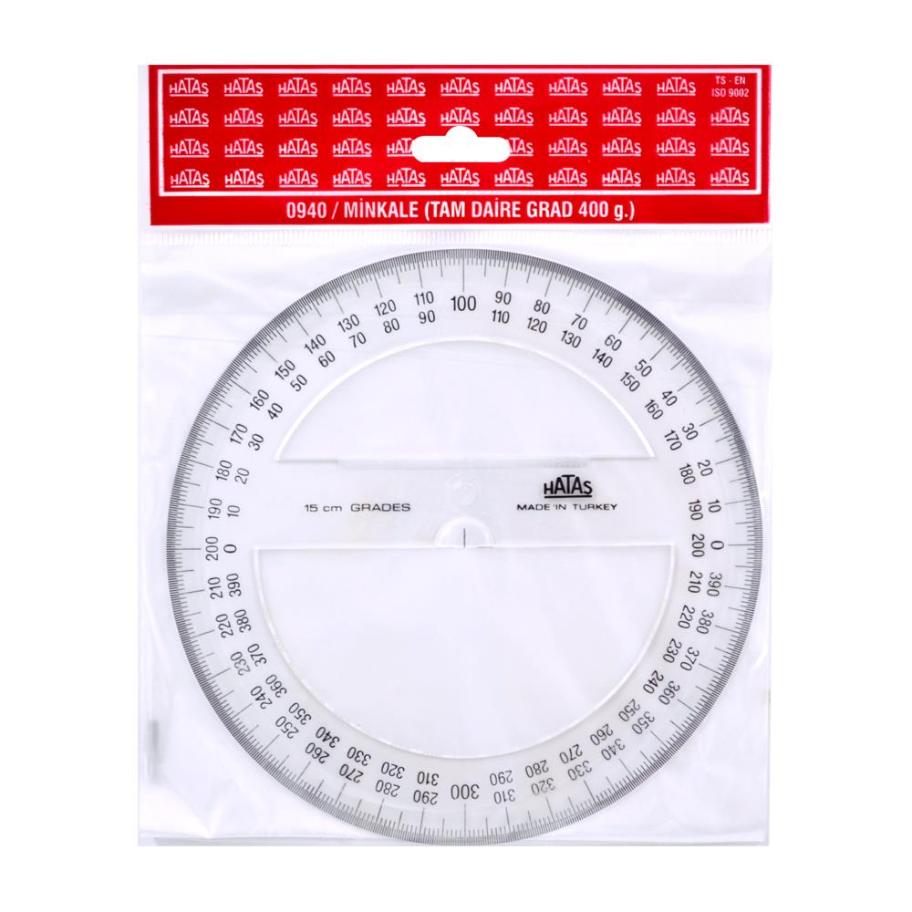 HATAS 0940 MİNKALE TAM DAİRE GRADLI 15CM