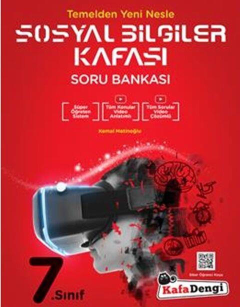 Kafa Dengi Yayınları7. Sınıf Sosyal Bilgiler Kafası Soru Bankası