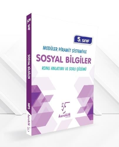 Karekök YayıncılıkKarekök Yayınları 5. Sınıf Sosyal Bilgiler Konu Anlatımı ve Soru Çözümü MPS Karekök 