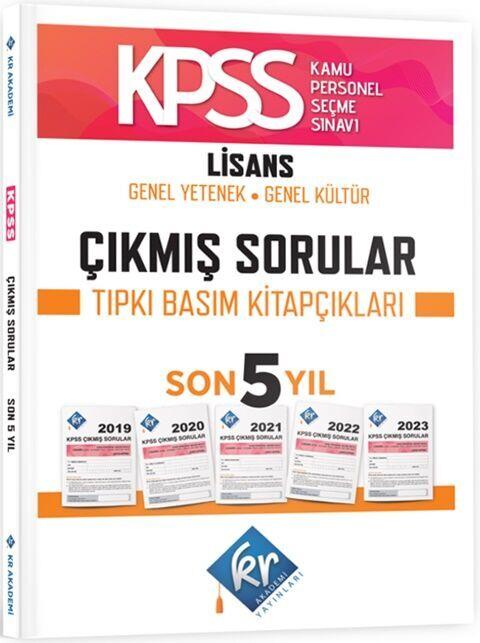 KR Akademi Yayınları KPSS Genel Yetenek Genel Kültür Çıkmış Sorular Son 5 Yıl Tıpkı Basım Fasikülleri