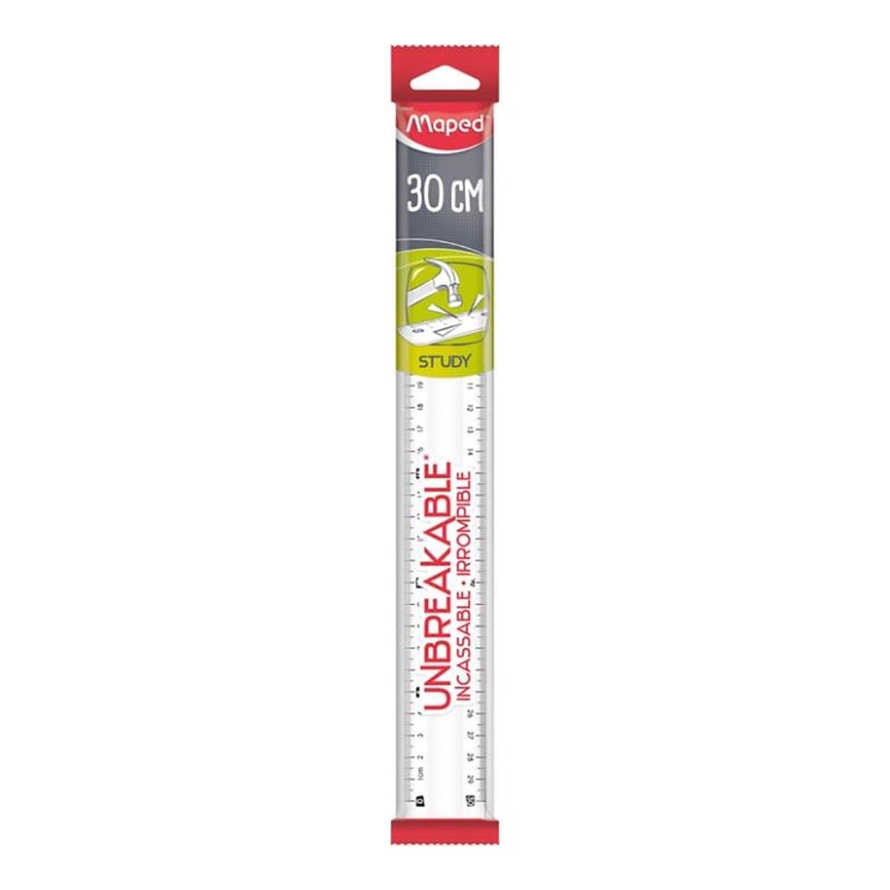 MAPED 245620 STUDY CETVEL ŞEFFAF KIRILMAZ 30CM